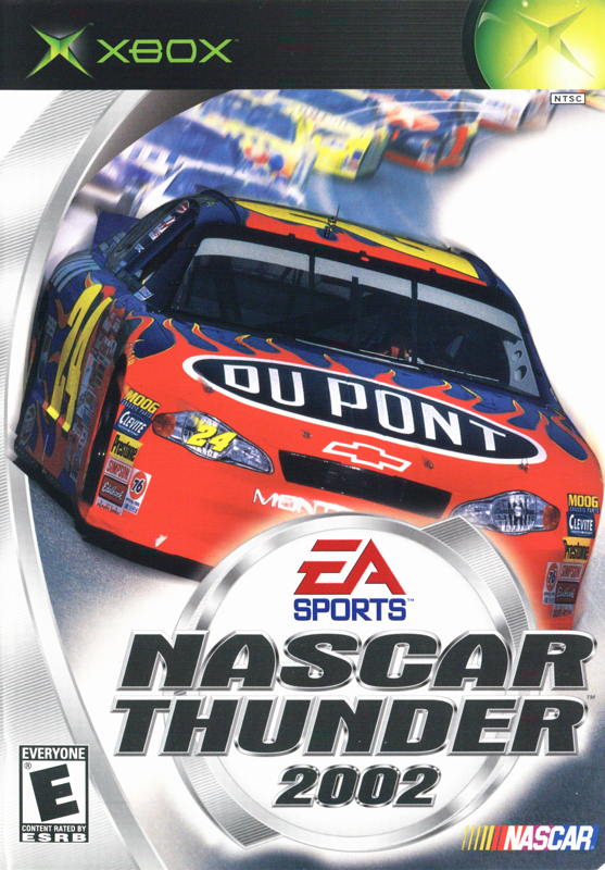 NASCAR Thunder 2002 box art for Xbox